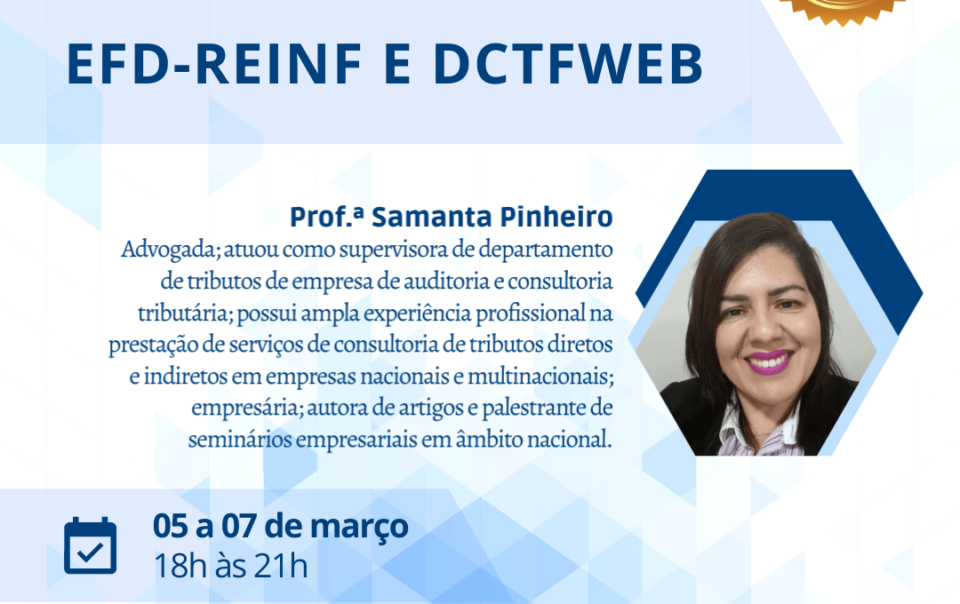 CURSO ONLINE EFD REINF E DCTFWEB FEED