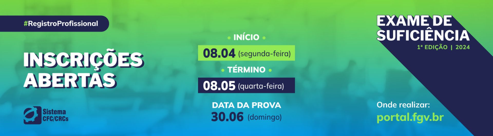 EXAME DE SUFICIENCIA BANNER SITE CRCMA