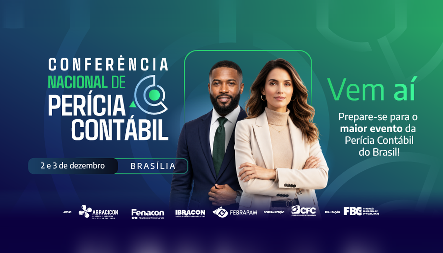 Conferência Nacional de Perícia Contábil acontece em dezembro, em Brasília